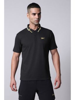 Reebok - Black Men's Polo T-Shirt