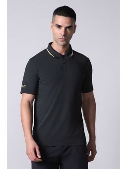 Reebok - Black Men's Polo T-Shirt