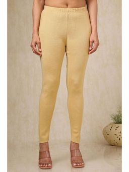 Soch - Womens Brown Acrylic Solid Pant