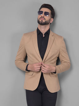 CRIMSOUNE CLUB - Mens Beige Blazer