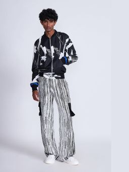 Advait - Multi-Color Tani Patch Pocket Trouser
