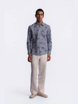 Rohit Bal - Ivory Digital Print Shirt