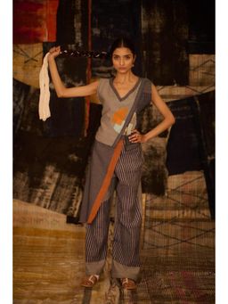 Banana Labs - Sequence Asymmetric Contiuum Denim Co-Ord Set