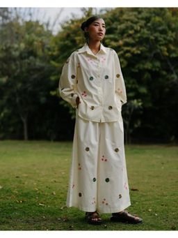 TRISARA - Pop-Dot Cotton Co-Ord Set