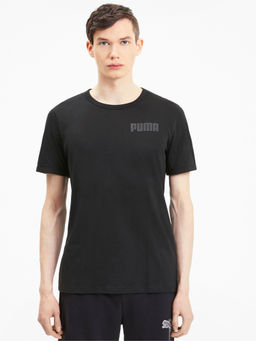 Puma - Modern Basics Mens Black T-Shirt