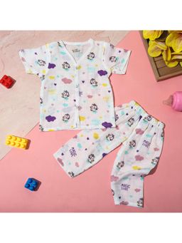 MumsLap - Unisex Unicorn Print Pure Muslin Cotton Co-Ord Set