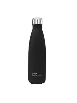 The Better Home - Insulated Milo SS Bottle Black 500ml