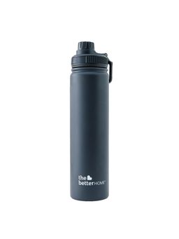 The Better Home - Stainless Steel Bottle with Sipper 700ml Black