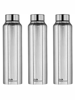The Better Home - Stainless Steel Water Bottle Silver