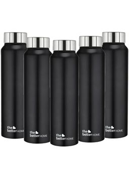 The Better Home - Stainless Steel Water Bottle Black