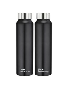 The Better Home - 304 Stainless Steel Water Bottle Black