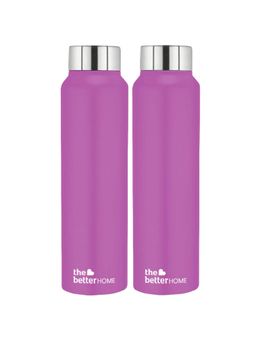 The Better Home - Stainless Steel Water Bottle Purple