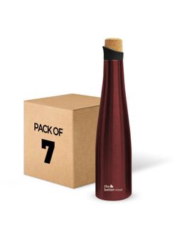 The Better Home - Insulated Wine Cork Bottle 500ml Pack of 7