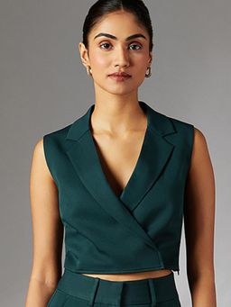 Notch Above - Cali Jacket Style Crop Top