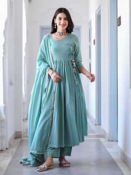 Urbanstree - Aadarshini Suit Set (Set of 3)