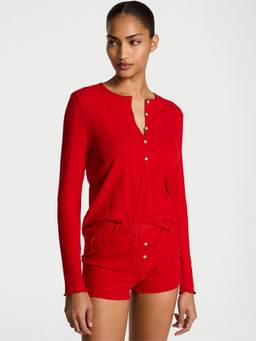 Victoria's Secret - Heart Pointelle Short Pyjama Set