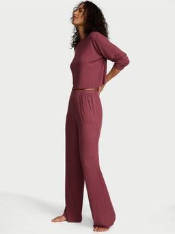 Victoria's Secret - So Soft Modal Wide-Rib Long Lounge Set