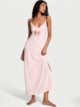 Victoria's Secret - So Soft Modal Bow Maxi Slip Dress