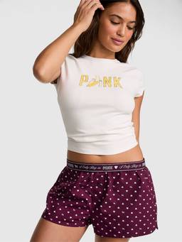 Victoria's Secret - Cotton Boxy Boyfriend Pyjama Shorts