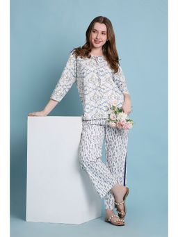 Tuna London - Splash Printed Top and Pant