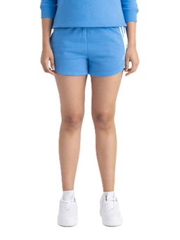 Hunnit - Supreme Chill High Waist Cotton Active Shorts with 2 Side Pockets