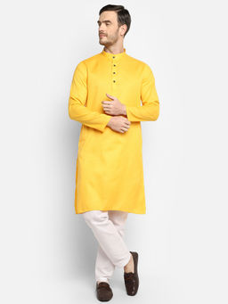 Devoiler - Regular Fit Long Kurta For Men