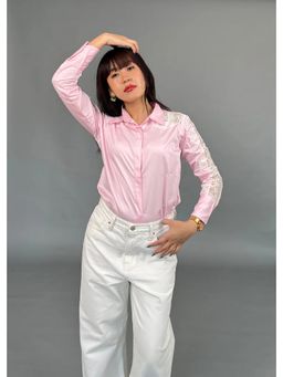 Make believe by Ritika - Karma Pink Shirt