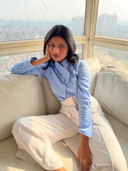 Make believe by Ritika - Marjorie Blue Shirt
