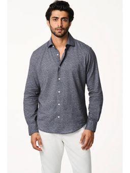 TERRA LUNA - Cristo Full Sleeves Grey Shirt