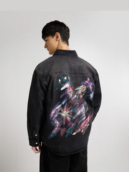 Weezy - Premium Hand painted Denim Shacket
