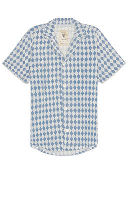 OAS - Navy Diamond Cuba Terry Shirt