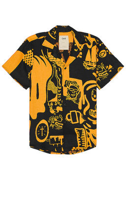 OAS - Krispy Night Cuba Linen Shirt