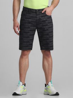 Jack & Jones - Rick & Morty Black Regular Fit Stretch Shorts