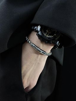 Peora - Stainless Steel Chain Bracelet Stylish Fashion Design Jewellery Men