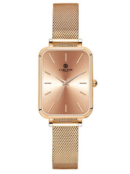Carlton London - Diana Rose Gold Women Analog Watch - CLDWMS-06 (M)