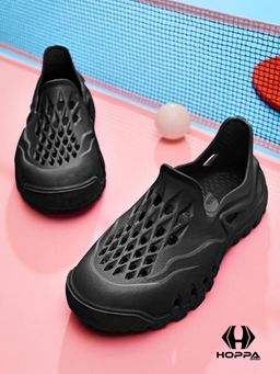 HOPPA - Kids Black Alpha Clogs
