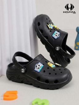 HOPPA - Kids Black Coucci Clogs