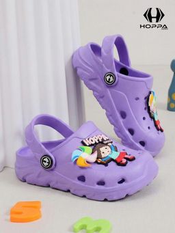 HOPPA - Kids Lavender Coucci Clogs