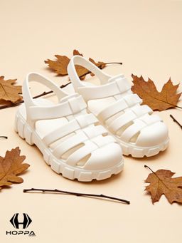 HOPPA - Kids White Fairy Clogs