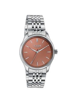 Sonata - Brown Round Dial Men's Watch (SP70070SM01) (M)