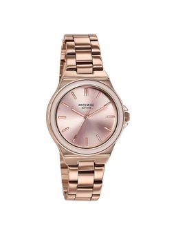 Sonata - Rose Gold Round Dial Women's Watch (SP80121KM01W) (M)