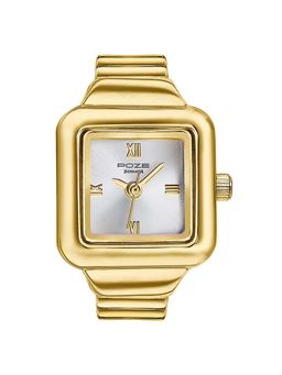 Sonata - Silver Square Dial Women's Watch (SP80123YM01W) (M)