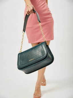 FARGO - Duchess Green Shoulder Bag (S)