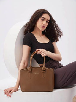 FARGO - Valiant Brown Handbag (S)