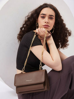 FARGO - Thrive Brown Crossbody Sling Bag (S)