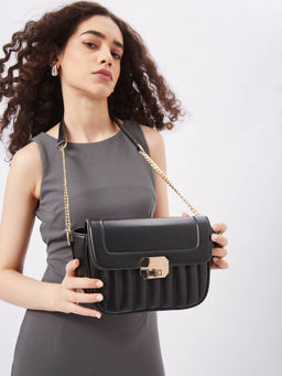 FARGO - Flaunt Black Crossbody Sling Bag (S)
