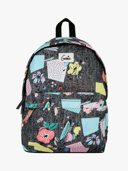 Genie - Patchy 18L Black Casual Backpack (M)