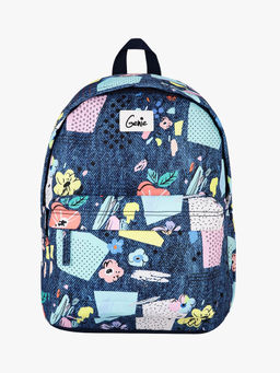 Genie - Patchy 18L Blue Casual Backpack (M)
