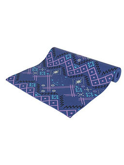 Vector X - 6mm PVC Printed Yoga Mat (Blue)