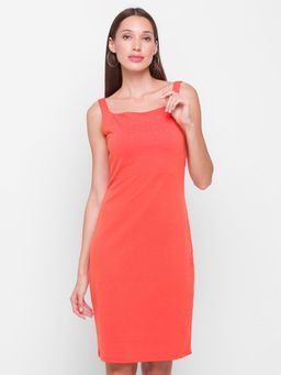 Globus - Orange Textured Dress